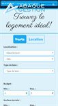 Mobile Screenshot of abaquegestion.fr